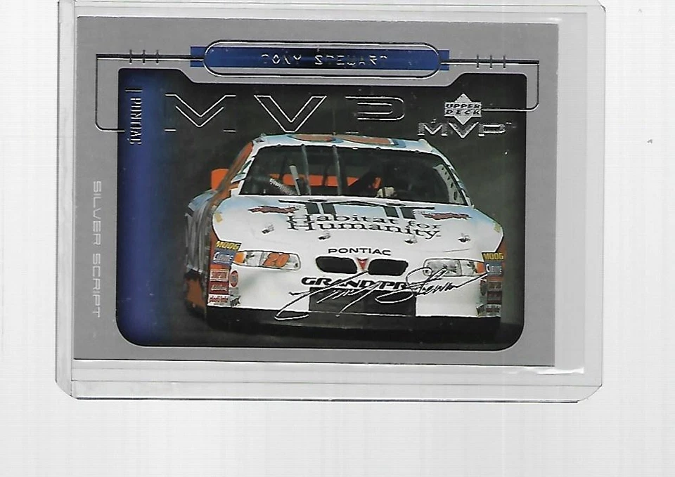 2000 UPPER DECK MVP RACING SILVER SCRIPT TONY STEWART #48 - Image 1 of 1
