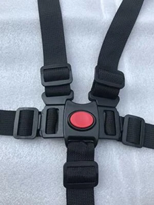 High Chair Straps Adjustable 5Point Harness Baby Stroller Kids Safety Strap Belt - Image 1 of 4