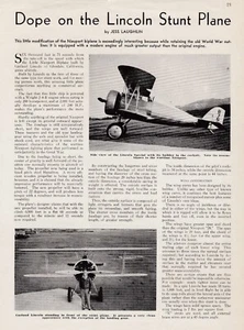 Lincoln Special Aircraft Report 11/6/2024d - Imagen 1 de 1
