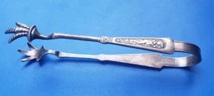 Vintage 5" Silver Tone 247 Rogers Bros A1 Sugar/Ice Cube Tongs - Picture 1 of 5