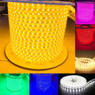 32-328FT 110V 5050 LED Strip Light Indoor Outdoor Waterproof Lights Rope US Plug - Image 1 of 4