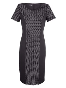 Marken kleid schwarz-weiss Gr. 36, Gr. 44, Gr. 46, Gr. 50 1117803411-K - Picture 1 of 2