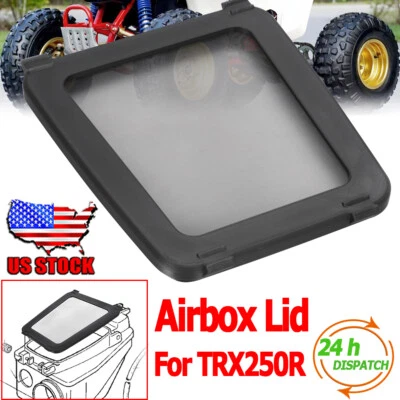 Крышка воздухопроницаемая крышка фильтра воздушной коробки для 86-89 Honda FourTrax 250 TRX250R ATV - Изображение 1 из 4