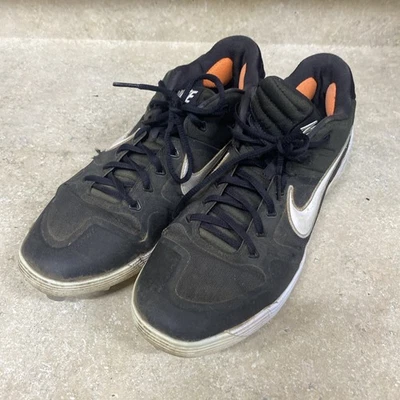 Nike Huarache Elite 2 Black White Baseball Cleats Men's Size 12 [AJ6873-001] - Image 1 of 4