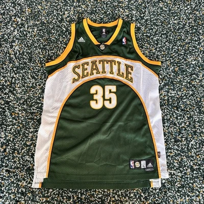 Camiseta Adidas Kevin Durant Seattle Supersonics Sonics NBA 2007 #35 talla XL +2 Foto 1 de 4