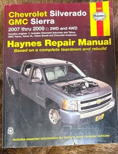 Chevrolet Silverado & GMC Sierra, 2007 Thru 2009 by Haynes - Picture 1 of 4
