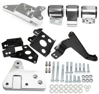 Engine Mount Bracket For K-Swap EK Chassis 1996-00 Honda Civic K20 K24 K-Series — 第 1/4 张图片