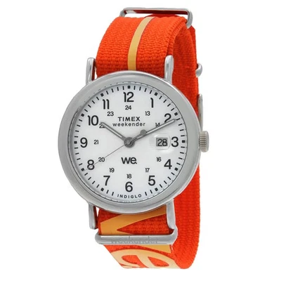 Reloj para hombre Timex Weekender cuarzo esfera blanca TW2W99500 Foto 1 de 3