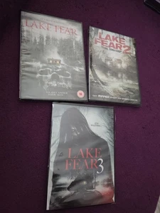 HORROR (3) DVD'S-Lake Fear & Lake Fear 2: The Swamp  & Lake Fear 3 (NEW) - Picture 1 of 8