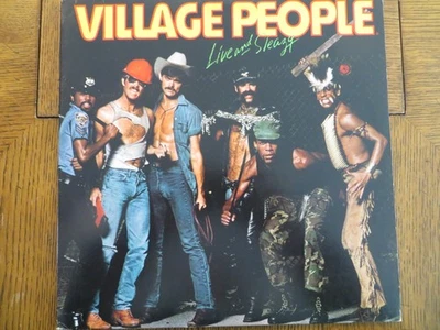 Village People – Live And Sleazy - 1979 Casablanca NBLP-2-7183 Vinyl 2xLP G+/VG - Image 1 of 4