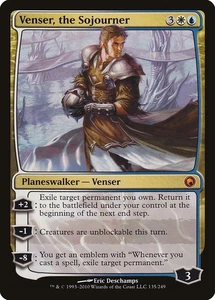 MTG Venser, the Sojourner  - Scars of Mirrodin #135 - Picture 1 of 1