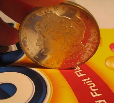 1890 O Morgan Silver Dollar - UNC, Prooflike, Tougher date, Fully toned Rev, B5 - Image 1 of 4