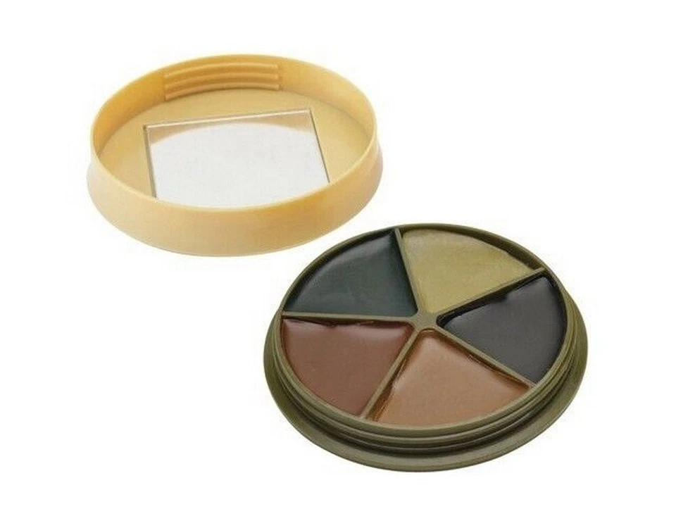 HME Camo Black/Brown Green/Sand Light Green Face Paint Kit - CMOFP5 - Image 1 of 1