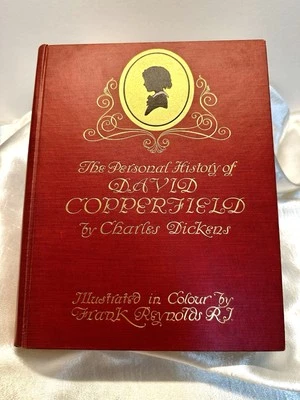 David Copperfield CHARLES DICKENS Personal History Of 21 Color Plates Reynolds - Image 1 of 4