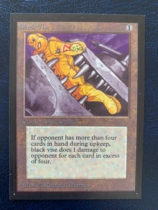 MTG Magic the Gathering - Black Vise - IE International Edition - Bild 1 von 2