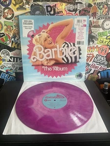 BARBIE Soundtrack VG++ COTTON CANDY PINK VINYL W/HYPE STICKER - Picture 1 of 2