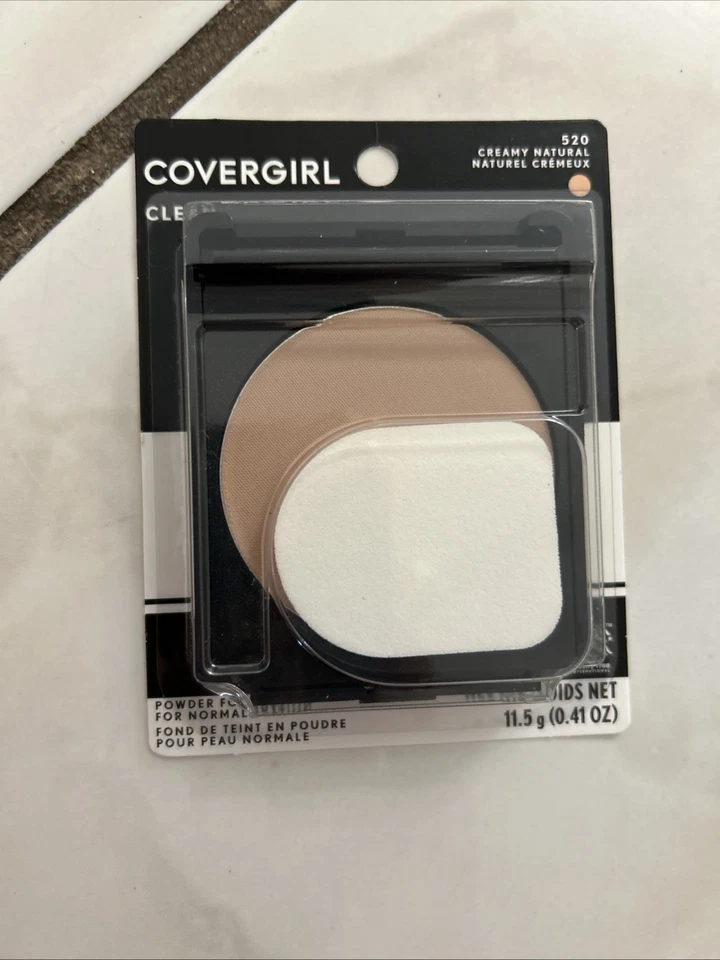 2 Pack CoverGirl Simply Powder Foundation, Creamy Natural 520, 0.41 oz - Image 1 of 1