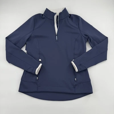 Chaqueta Zero Restriction Mediana Para Mujer Cuarto Cremallera Elastizada Golf Poliéster Pullov Foto 1 de 4