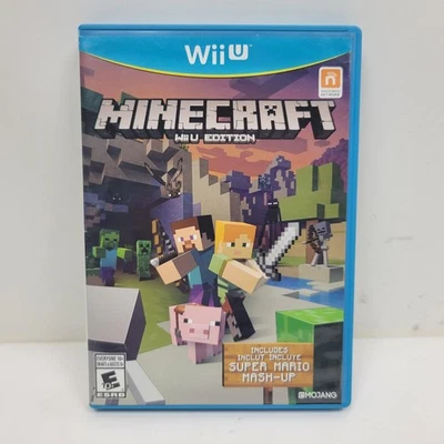 Minecraft: Wii U Edition (Nintendo Wii U, 2016) Complete With Manual *TESTED* - Image 1 of 3