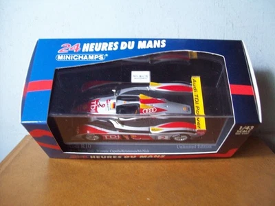 1/43 MINICHAMPS 400 089802 AUDI R10 TDI WINNERS LE MANS 2008 #2 CAPELLO/McNISH/K - Image 1 of 4