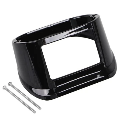 Cubierta de luz trasera de freno negra para Harley Dyna Softail Fat Boy Electra Road Glide Foto 1 de 4