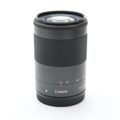 Canon EF-M 55-200mm F/4.5-6.3 IS STM Preto (montagem Canon EF-M) #63 -Quase em perfeito estado- - Imagem 1 de 4