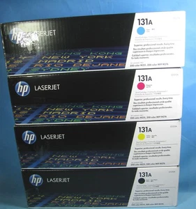 PEŁNY ZESTAW ORYGINALNEGO TONERA HP 131A CF210A CF211A CF212A CF213A - CF210AQ1 - NOWY - Zdjęcie 1 z 1