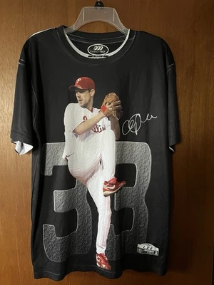 MLB Philadelphia Phillies Cliff Lee THREE60 HI-DEF8 Mens ,T-Shirt SZ M Pre-Owned - Image 1 of 2