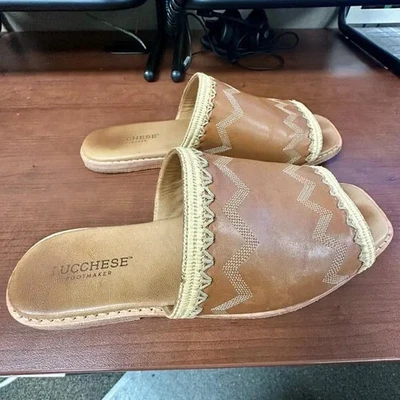 Sandalias Lucchese Slides Mules Foto 1 de 4