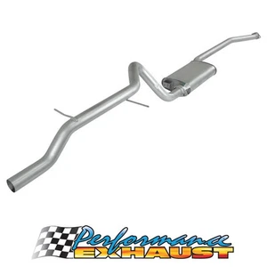 VIPER 2.5" Exhaust for Ford Falcon AU 4.0L 6cyl Ute Muff/Tail Single Outlet - Picture 1 of 6
