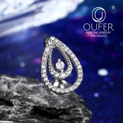 Anillos para el vientre 316L acero inoxidable 14G 10 mm anillo para el ombligo piercing para el ombligo Foto 1 de 4