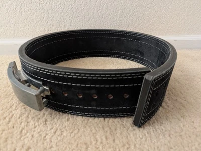 Ремень Inzer Forever Lever 13 мм, черный, размер L, талия 34-38, очень слегка б/у - Изображение 1 из 4