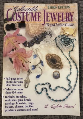 COLLECTIBLE COSTUME JEWELRY: ID AND VALUE GUIDE By S. Sylvia Henzel - Image 1 of 3