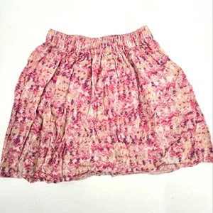 Gonna rosa floreale per bambini Abercrombie taglia 8 - Foto 1 di 4