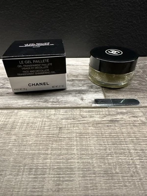 Chanel Le Gel Paillete Gel Brillante Transparente 0.7 OZ Foto 1 de 3