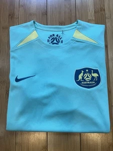 Womens Nike Australia 2023 World Cup Away Soccer Jersey | Small | Turquoise - Picture 1 of 5