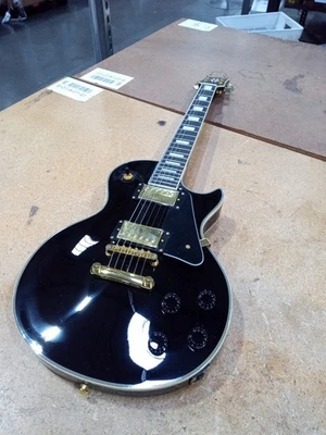 Les Paul black beauty Electric Guitar gold parts Rock style - Image 1 of 4