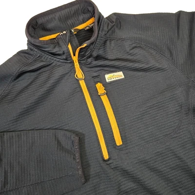Orvis Men's Horseshoe Hills Quarter Zip Fleece Pullover Navy Blue Size MEDIUM - Image 1 of 4