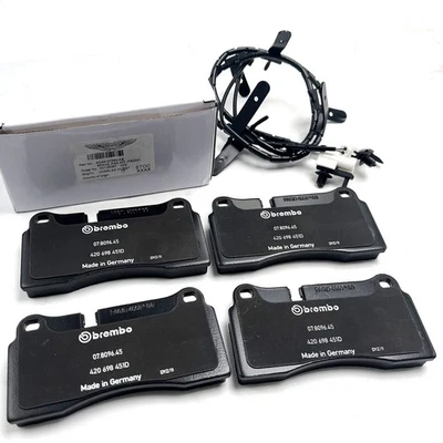 Новый комплект задних тормозных колодок подходит для Aston Martin Rapide AD43-2C562-AA + БЕСПЛАТНЫЙ ДАТЧИК - Изображение 1 из 4