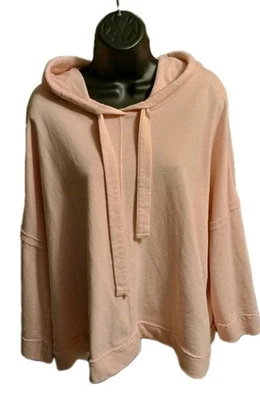 Moletom com capuz feminino, rosa, XXL, Ana, - Imagem 1 de 4