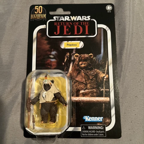 Star Wars The Vintage Collection Paploo Ewok VC190 ROTJ Cover