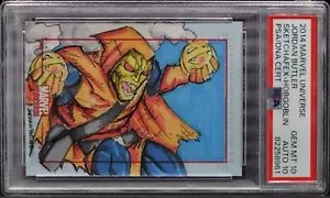 Hobgoblin 2014 Marvel Universe Rittenhouse PSA 10 GEM MINT SketchaFex Butler - Picture 1 of 5