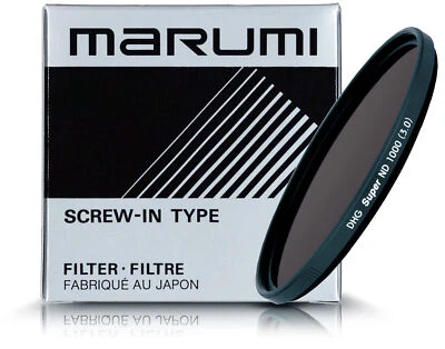 Marumi DHG ND1000 Super Neutral Density Filters (3.0) Sizes 49mm - 82mm - Image 1 of 2
