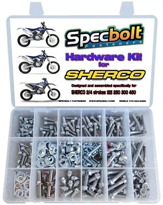 Sherco 2-Stroke and 4-Stroke Models 300pc Bolt Kit 125 SE 250 SE 250 SEF 300 SEF - Image 1 of 4