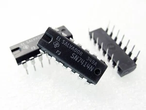 SN7414N [3 Stück] Hex Schmitt-Trigger Wechselrichter; Texas Instruments 7414 IC; DIP-14 - Bild 1 von 1