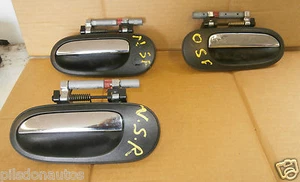 Manija de puerta exterior delantera/trasera Nissan Tino 2005 cromada/negra única - Imagen 1 de 1