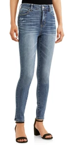 JEANS TIME and TRU High RISE AJUSTADOS PIERNA TALLA 4 - Imagen 1 de 5