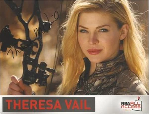 Theresa Vail - NRA All Access foto firmada - Imagen 1 de 1
