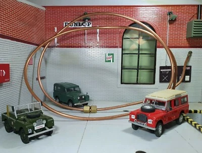 Land Rover Oil Pressure Gauge Connector Copper Pipe Series 1 2a 3 Engine Smiths - Image 1 of 3