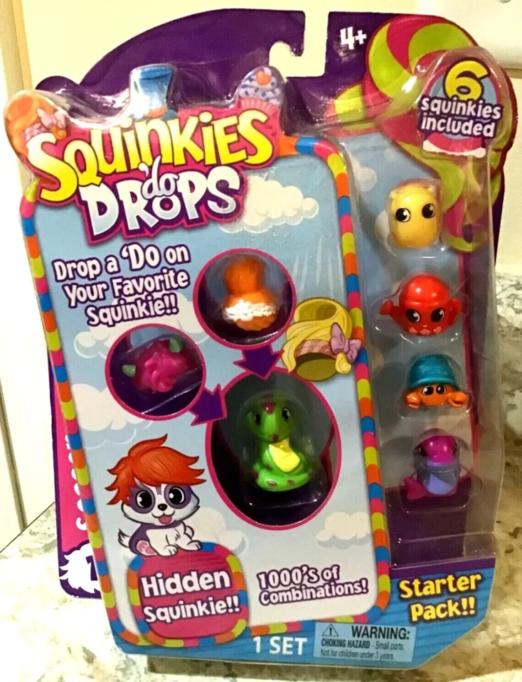 Squinkies Do Drops Starter Pack Season 1 Toys Girls Boys Mini 6 Included